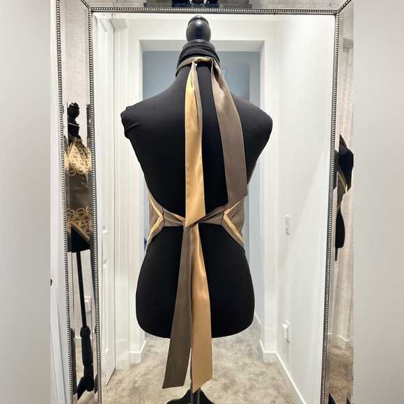 Bebe, reversible silk halter top - Picture 5 of 5
